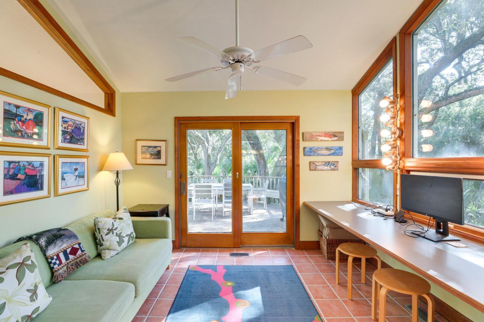 Spacious Kiawah Island Home With Deck, Walk To Beach Johns Island Luaran gambar