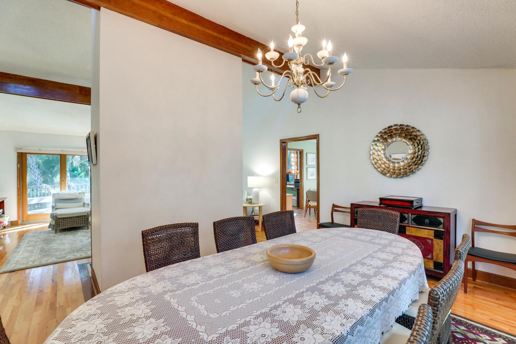 Spacious Kiawah Island Home With Deck, Walk To Beach Johns Island Luaran gambar